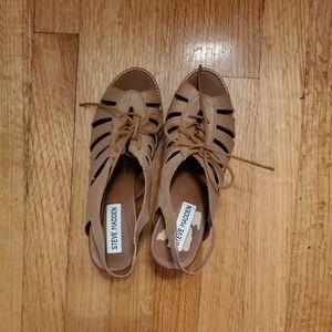 Steve Madden leather dress sandals- 7M